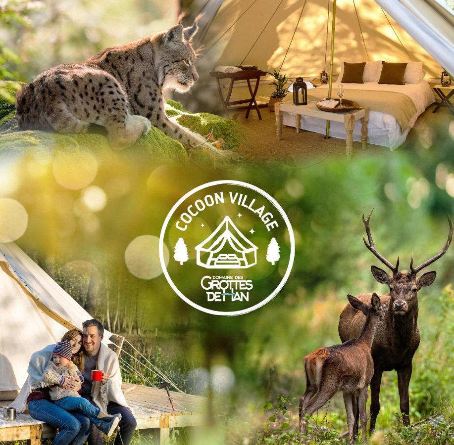 Cocoon Village - Glamping - Domaine Des Grottes De Han Rochefort Eksteriør billede